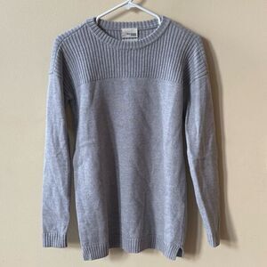 Wilfred Free Aritzia Oversized Grey Wool Sweater